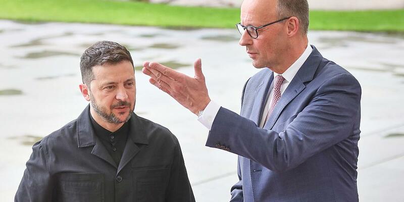 Wolodymyr Selenskyj und Friedrich Merz (Archiv) - Foto: über dts Nachrichtenagentur