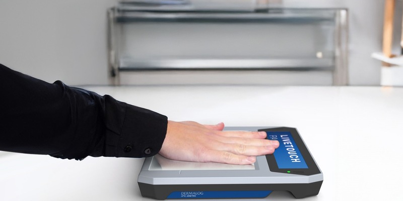 DERMALOG JENETRIC präsentiert mobilen Handflächen-Scanner LIVETOUCH PALM erstmals in den USA - Foto: presseportal.de