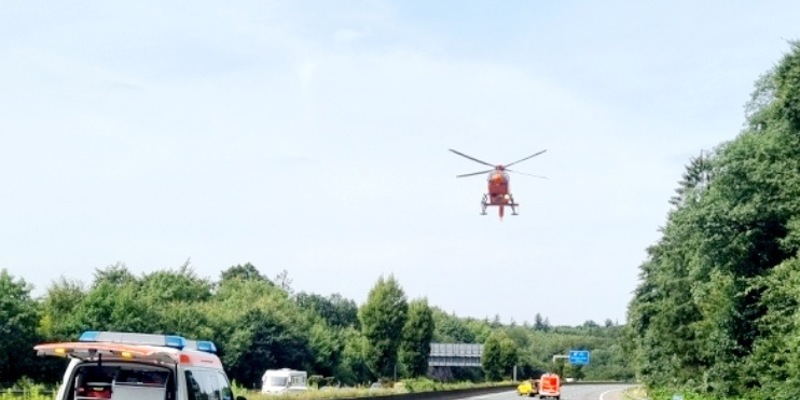 FW-RS: Remscheid - Schwerer Verkehrsunfall auf der Bundesautobahn A1 - Foto: presseportal.de