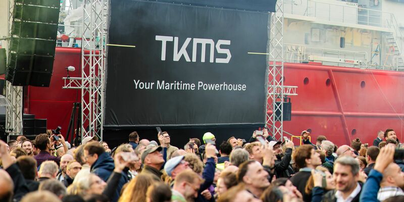 Die Aktionärinnen und Aktionäre von TKMS sollen am Freitag für die Verselbstständigung der Thyssenkrupp-Marineschiffbausparte stimmen. (Archivbild) - Foto: Frank Molter/dpa