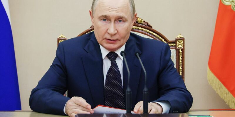 Kremlchef Putin spricht mit Nachbarstaaten und Verbündeten. - Foto: Sergei Ilyin/Pool Sputnik Kremlin via AP/dpa