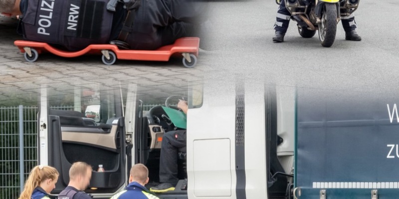 POL-OB: Landesweite Kontrollen des gewerblichen Personen- und Güterverkehrs - Polizei Düsseldorf unterstützte gemeinsam mit elf Kreispolizeibehörden den landesweiten Einsatz - 591 Lkw kontrolliert - Foto: presseportal.de