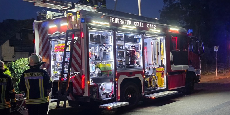 FW Celle: Feuer in einer Küche - Foto: presseportal.de