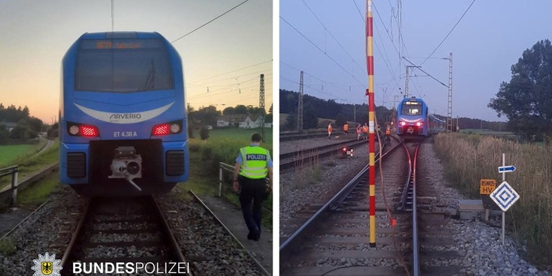 Bundespolizeidirektion München: Skalpell, Verkehrsdelikt, Bahn auf stromlosen Gleis und, und, und ... - Foto: presseportal.de