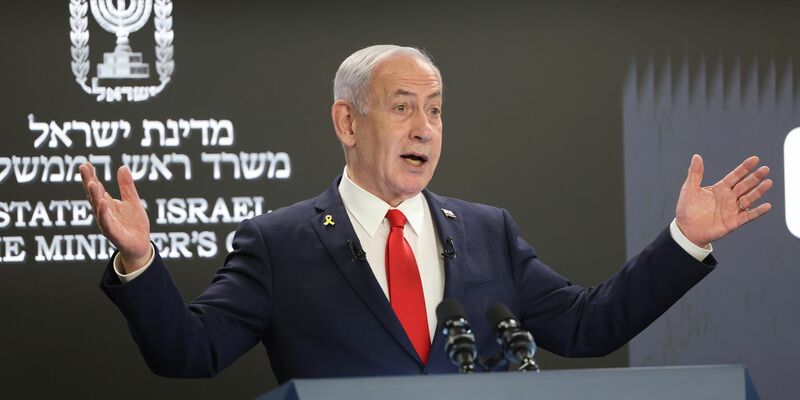 Israels Regierungschef Benjamin Netanjahu will mehr Tempo bei der Einnahme Gazas. (Archivbild) - Foto: Abir Sultan/Pool EPA/AP/dpa