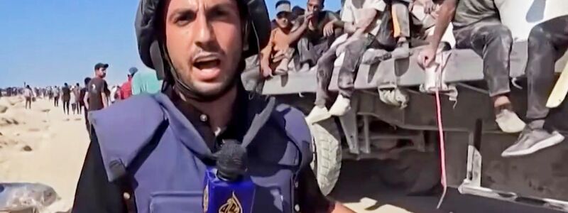 Anas al-Scharif, dem der israelische Angriff galt, war als Reporter vor der Kamera das Gesicht von Al-Dschasira im Gazastreifen. (Archivbild) - Foto: Uncredited/AL JAZEERA via AP/dpa