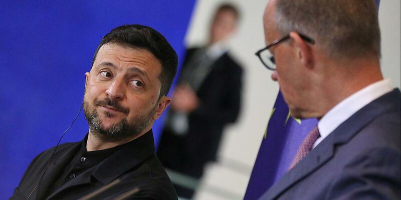 Wolodymyr Selenskyj und Friedrich Merz (Archiv) - Foto: über dts Nachrichtenagentur