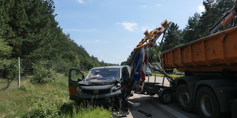 POL-DEL: Autobahnpolizei Ahlhorn: Unfall auf der Autobahn 29 in Emstek mit einer leicht verletzten Person - Foto: presseportal.de