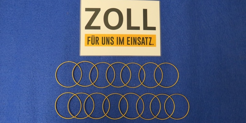 HZA-N: Nürnberger Zoll: Glänzender Goldschmuck trübt Urlaubsstimmung - Foto: presseportal.de