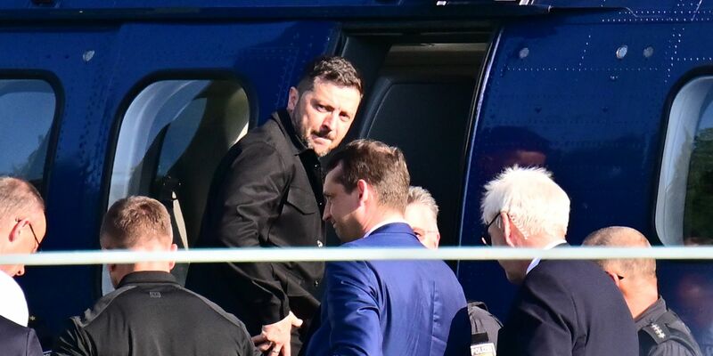 Die europäischen Verbündeten demonstrieren Solidarität mit der Ukraine und ihrem Staatschef Selenskyj. (Archivbild) - Foto: Sebastian Gollnow/dpa