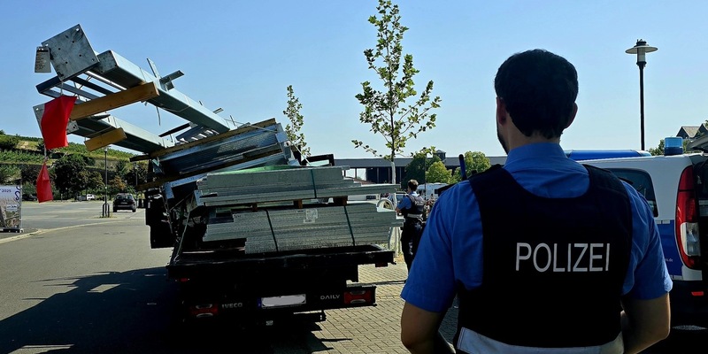 POL-PDNW: Polizei kontrolliert Schwerverkehr in Bad Dürkheim - von vorbildlich bis verkehrsgefährdend - Foto: presseportal.de