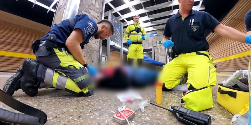 Neue Folge Mensch Retter - NACHTSCHICHT: Familienstreit mit Folgen und Einsatz in einer U-Bahnstation - Foto: presseportal.de