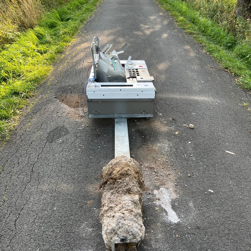 POL-PB: Unbekannte stehlen Zigarettenautomat - Foto: presseportal.de