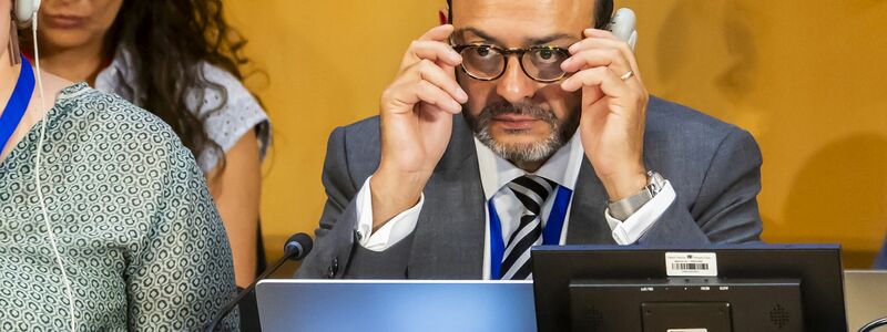 Er konnte die tiefen Gräben bei den Verhandlungen nicht überwinden: der Konferenzvorsitzende Luis Vayas Valdivieso. (Archivbild) - Foto: Salvatore Di Nolfi/KEYSTONE/dpa