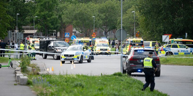 Medienberichten zufolge fand ein Freitagsgebet in der Moschee statt, als es zu dem Vorfall kam. - Foto: Filip Grönroos/TT NEWS AGENCY/AP/dpa