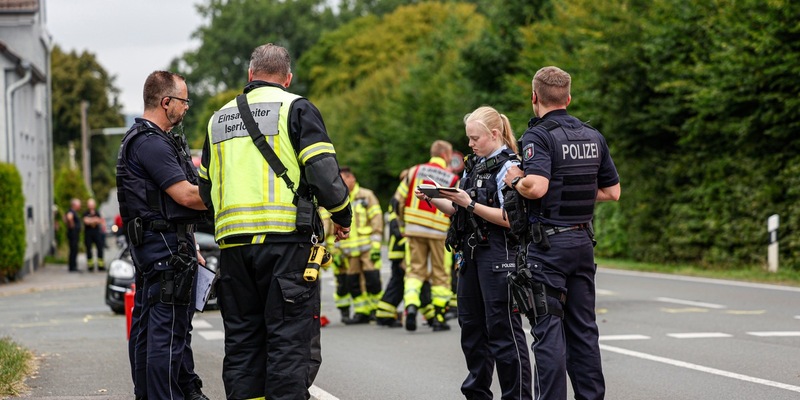 FW-MK: Frontalzusammenstoß auf der Drüpplingser Straße - Foto: presseportal.de