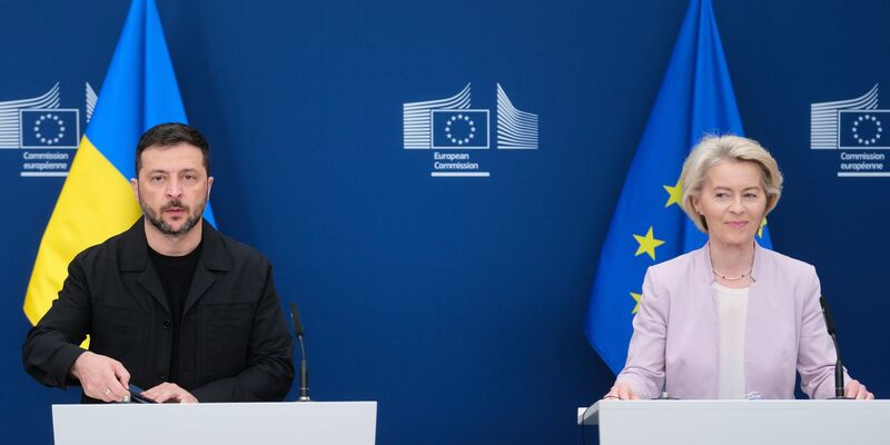 Selenskyj ist nach Washington gereist, um dort mit US-Präsident Trump zu reden.  - Foto: Uncredited/AP/dpa