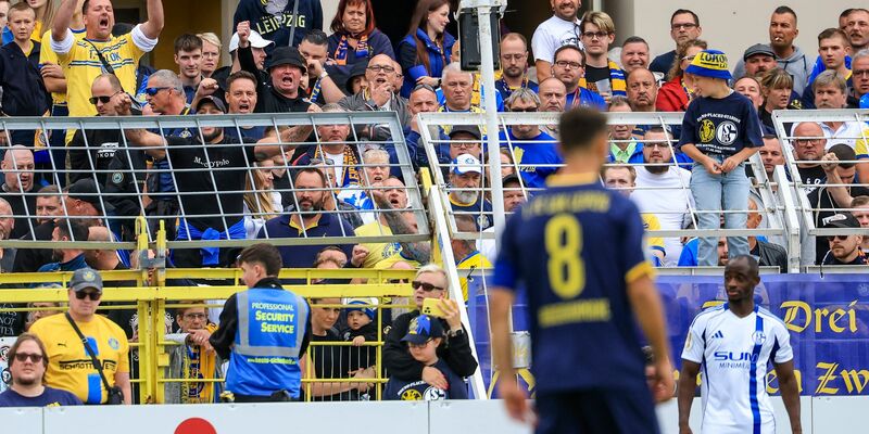 Nach beleidigenden Äußerungen von der Tribüne wurde die Partie kurzzeitig unterbrochen.  - Foto: Jan Woitas/dpa