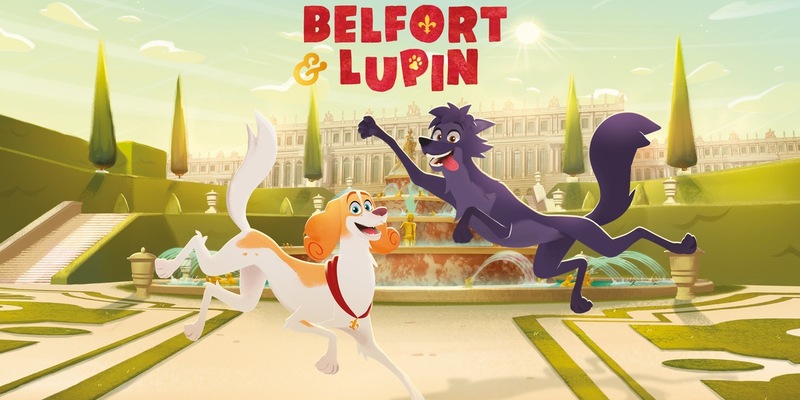 Serien-Premiere Belfort & Lupin - Die Hunde von Versailles / Abenteuer der tierischen Freunde ab 22. August 2025 bei KiKA - Foto: presseportal.de