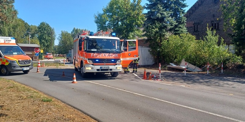 FW-NE: Unfall auf Verkehrsübungsplatz - Foto: presseportal.de