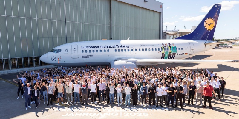 Rekordzahl neuer Auszubildender und dual Studierender bei Lufthansa Technik in Deutschland - Foto: presseportal.de