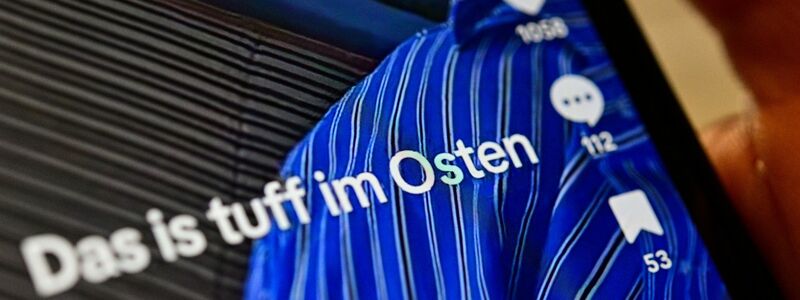 Der Tiktok-Trend «tuff im Osten» beschreibt ostdeutsche Verhältnisse oft auf stereotype Weise.  - Foto: Sebastian Gollnow/dpa