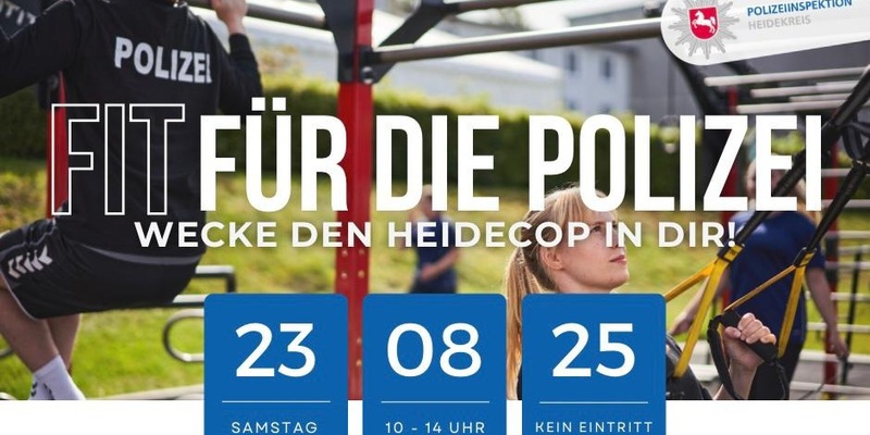 POL-HK: Heidekreis: FIT FÜR DIE POLIZEI - Wecke den Heidecop in Dir! - Foto: presseportal.de