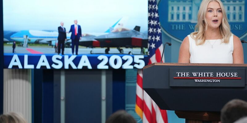 Trumps Sprecherin Karoline Leavitt stellt klar, dass die Visa-Gebühr nicht jährlich erhoben wird.  - Foto: Evan Vucci/AP/dpa
