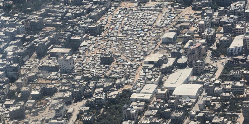 Zeltlager in der Stadt Gaza. (Archivbild) - Foto: Raad Adayleh/AP/dpa