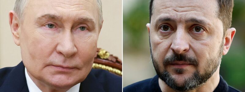 Kremlchef Putin hat hohe Hürden vor einer Begegnung mit dem Ukrainer Selenskyj aufgebaut. (Archivbild) - Foto: Gavriil Grigorov/Pool Sputnik Kremlin via AP/Stephanie Lecocq/Pool Reuters/AP/dpa/dpa