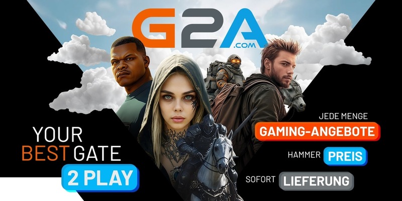 G2A.COM präsentiert KI-gestützte Kampagne Best Gate 2 Play zur Verbesserung digitaler Unterhaltungserlebnisse - Foto: presseportal.de