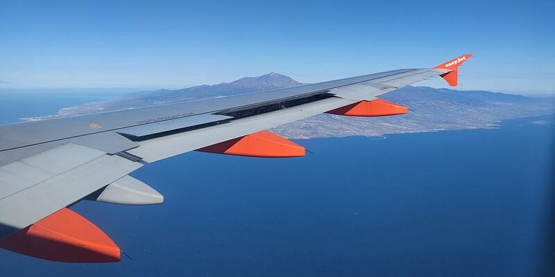 Gran Canaria aus einem Easyjet-Flugzeug aus gesehen (Archiv) - Foto: über dts Nachrichtenagentur