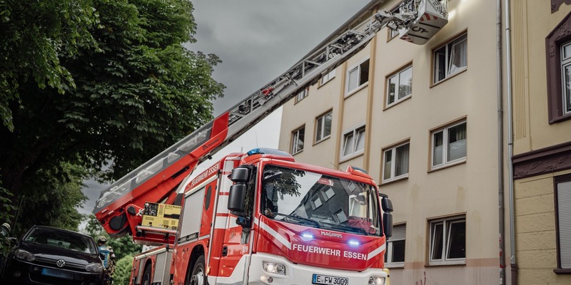 FW-E: Feuer im Mehrfamilienhaus - Matratze fängt Feuer - Foto: presseportal.de
