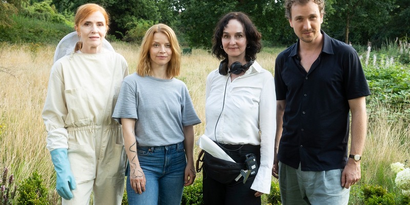 NDR Drama „Elodie“ mit Karoline Schuch, Eva Mattes, Sibylle Canonica und Jan Krauter: Dreharbeiten in der Lüneburger Heide - Foto: presseportal.de