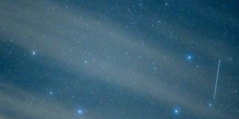 Das Sternbild Nördliche Krone, wo T Coronae Borealis aufleuchten soll - Foto: Patrick Pleul/dpa