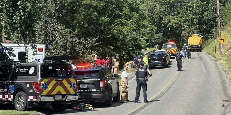 Wie schwer die Menschen verletzt wurden, war zunächst unklar. - Foto: Jessica Riley/KDKA-TV News/AP/dpa