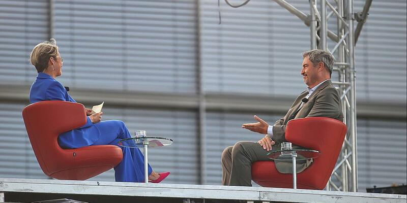 Markus Söder im ARD-Sommerinterview am 24.08.2025 - Foto: über dts Nachrichtenagentur