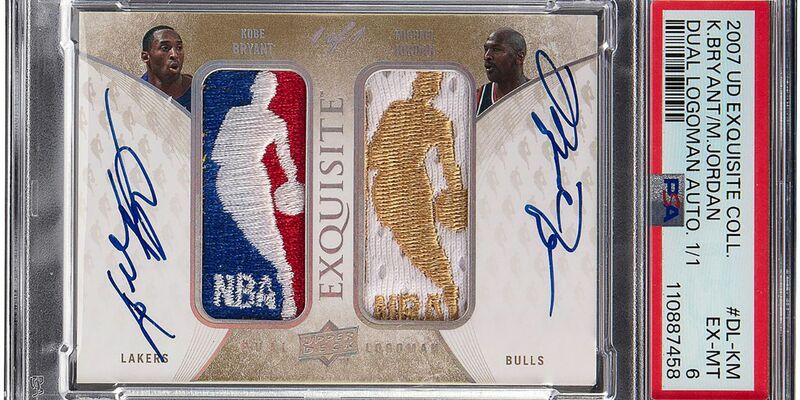 Die Versteigerung der Karte mit den Autogrammen der beiden NBA-Legenden hat fast 13 Millionen Dollar (rund 11 Millionen Euro) erzielt. - Foto: -/Heritage Auctions/dpa