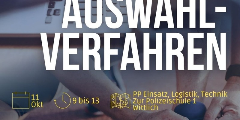 POL-PPTR: Polizeipräsidium bietet Bewerbungstraining zum Polizeiberuf an - Foto: presseportal.de