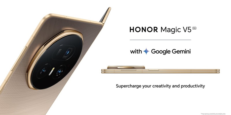 HONOR und Google revolutionieren KI-gestützte Produktivität: Magic V5 bietet neuartige Tap Tap-Funktion - Foto: presseportal.de