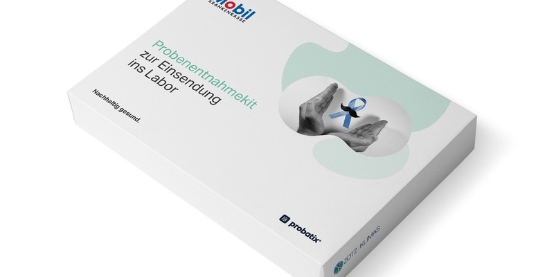 Diskret, niedrigschwellig, zeitgemäß / Prostatakrebsfrüherkennung: Mobil Krankenkasse bietet kostenlosen PSA-Test für zu Hause an - Foto: presseportal.de