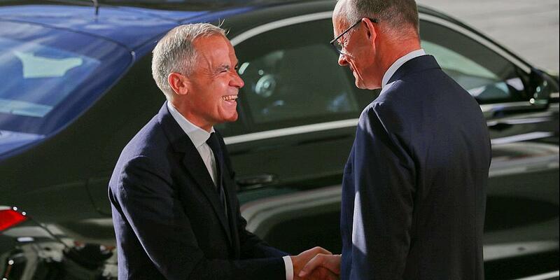 Mark Carney und Friedrich Merz am 26.08.2025 - Foto: über dts Nachrichtenagentur