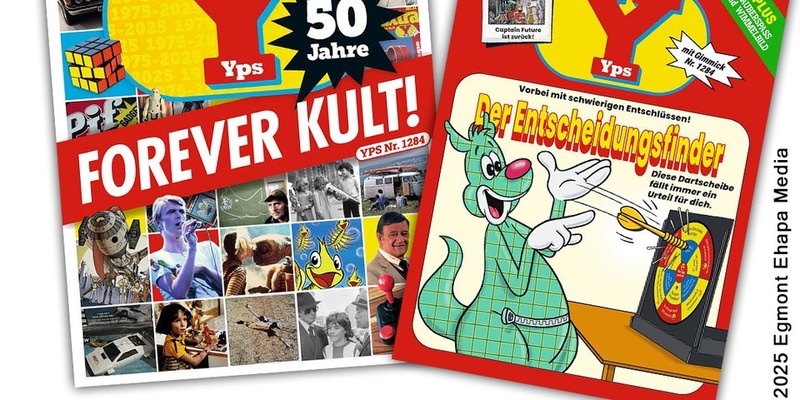 50 Jahre Yps: Kult-Magazin zurück im Doppelpack - mit Retro-Charme und Popkultur! - Foto: presseportal.de
