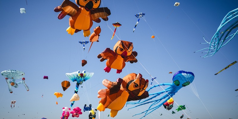 12. Stadt und Land-Festival der Riesendrachen auf dem Tempelhofer Feld - Foto: presseportal.de