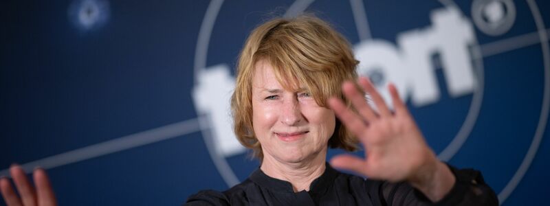 Es bleibt bei ihrem Tatort-Ausstieg: Schauspielerin Corinna Harfouch. (Archivbild) - Foto: Sebastian Christoph Gollnow/dpa