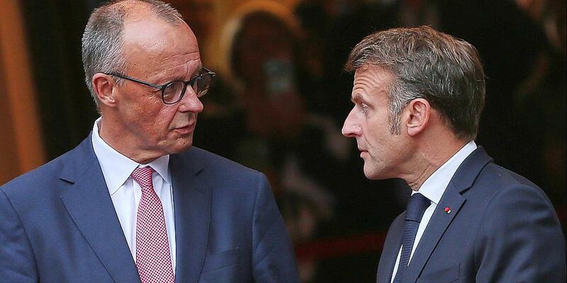 Friedrich Merz und Emmanuel Macron (Archiv) - Foto: über dts Nachrichtenagentur