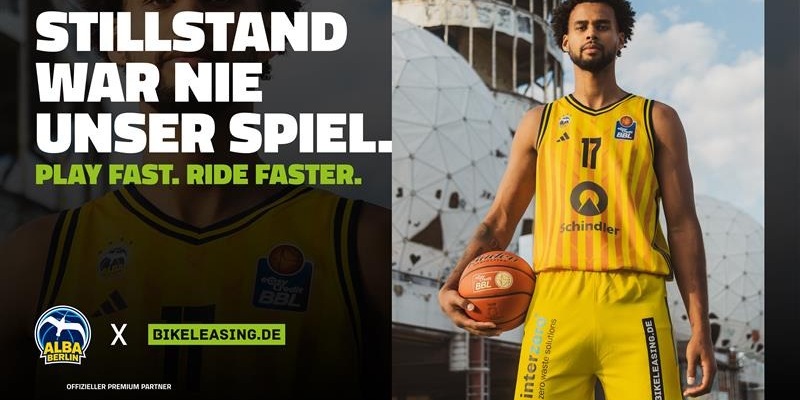 Stillstand war nie unser Spiel / Bikeleasing-Service wird Premium Partner von ALBA BERLIN - Foto: presseportal.de