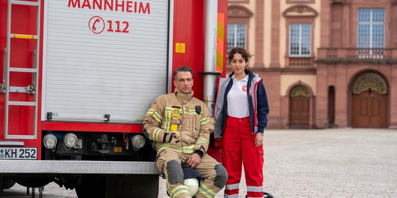 Die Notärztin ist wieder im Einsatz / Dreharbeiten zur zweiten Staffel der ARD Serie mit Sabrina Amali - Foto: presseportal.de