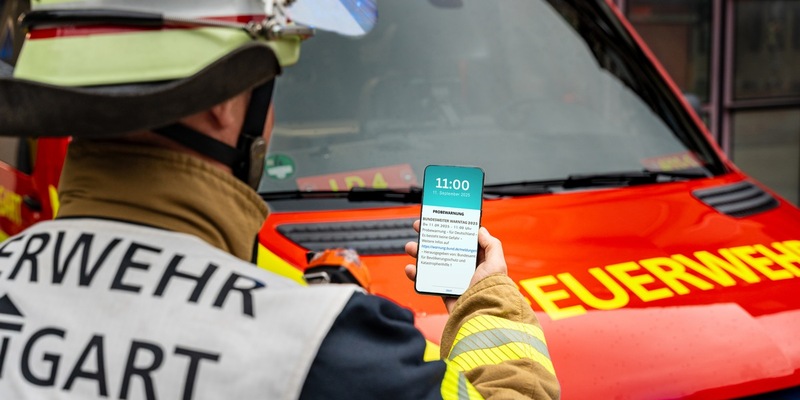 FW Stuttgart: Feuerwehr Stuttgart informiert zum bundesweiten Warntag - Foto: presseportal.de