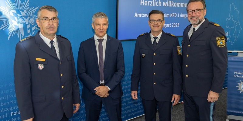 POL Schwaben Nord: Neuer Leiter des Kriminalfachdezernats 1 Augsburg - Foto: presseportal.de